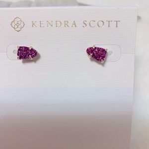 NWT Kendra Scott Pink & Gold Harriett Earrings
